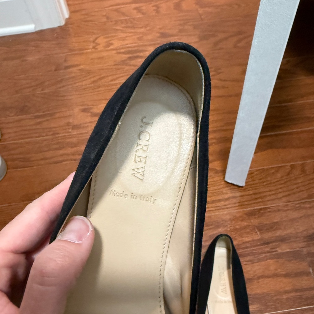 J. Crew Black Suede Ballet Flats - Picture 2 of 8